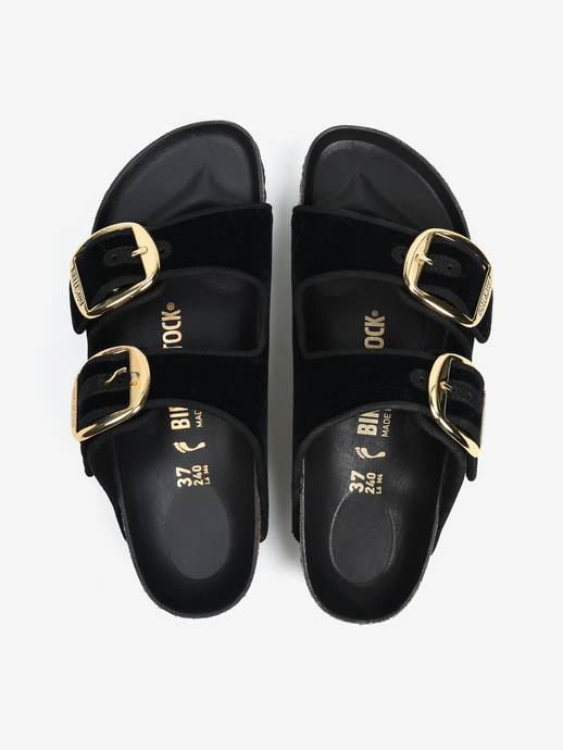 KLAPKI BIRKENSTOCK ARIZONA BB TEX VELVET BLACK