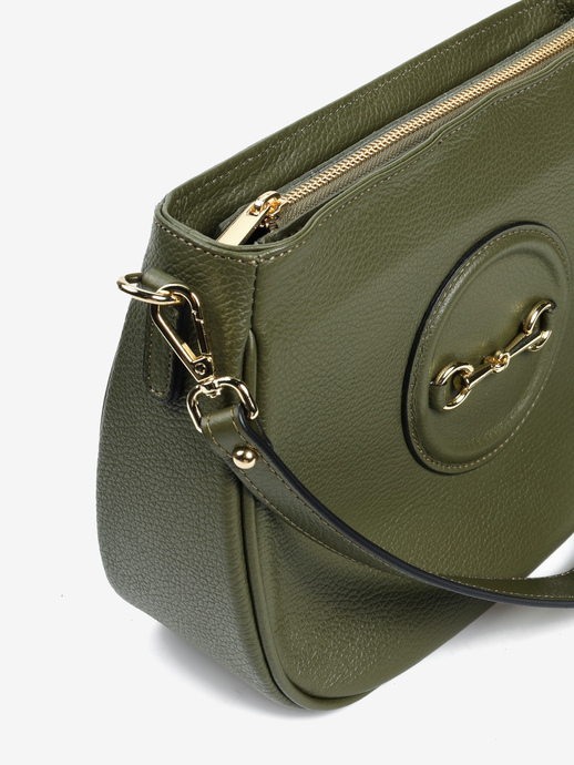 TOREBKA DAMSKA HEGO'S MILANO 11120 MARTELLATO KHAKI