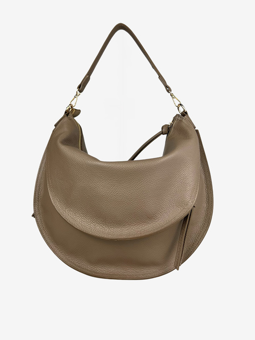 TOREBKA DAMSKA HEGO'S MILANO 81111 MARTELLATO TAUPE