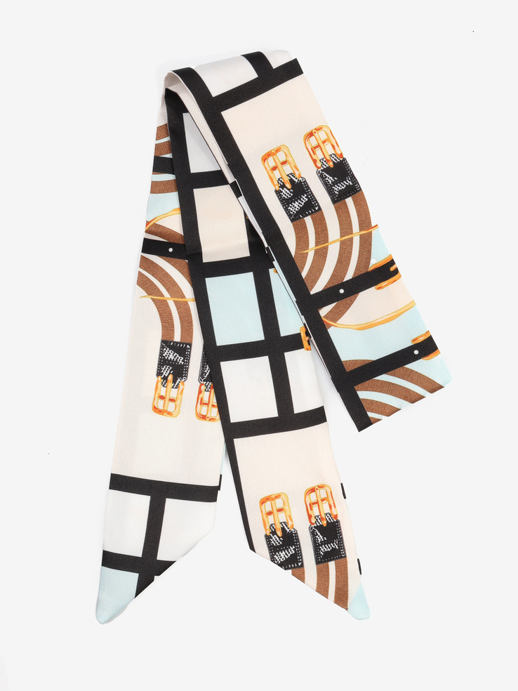 APASZKA DAMSKA HEGO'S MILANO FOULARD TESSUTO CAVALLERIA