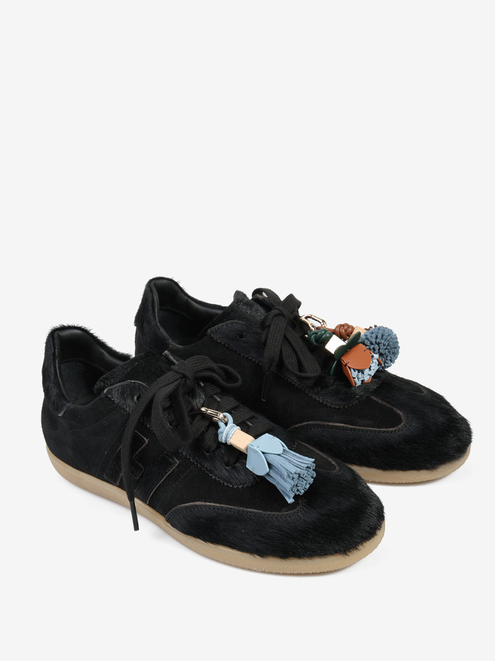 CZARNE SNEAKERSY HEGO'S MILANO