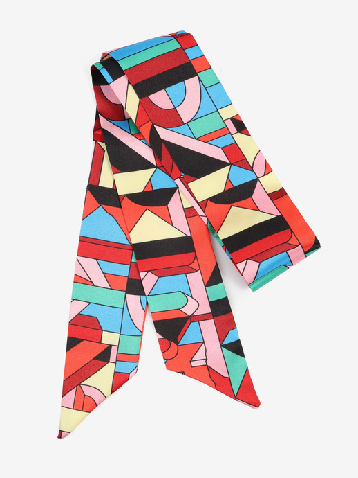 APASZKA DAMSKA HEGO'S MILANO FOULARD TESSUTO CUBISMO