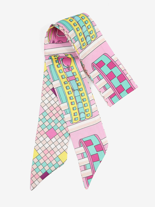 APASZKA DAMSKA HEGO'S MILANO FOULARD TESSUTO ELEGANZA