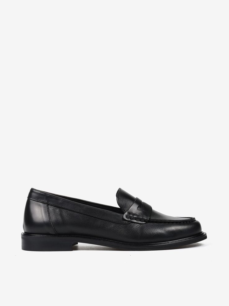 MOKASYNY HEGO'S Milano ELSA-N252 VITELLO NERO
