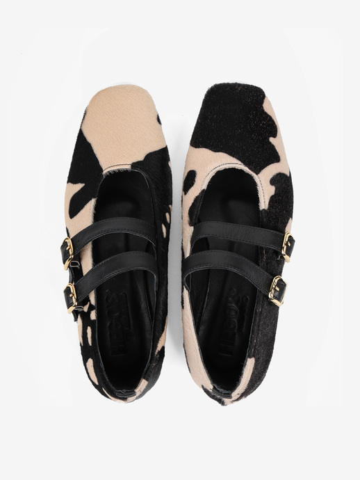 BALERINY HEGO'S MILANO 4083 BEIGE COW