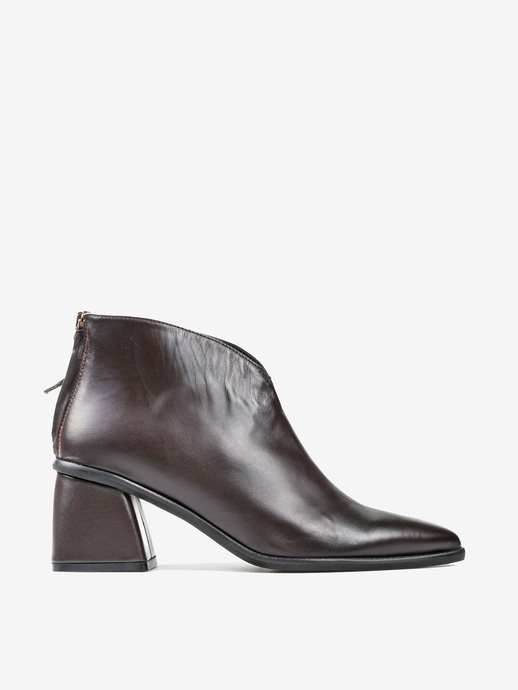 BOTKI HEGO'S MILANO JANE02 NAPPA FONDENTE