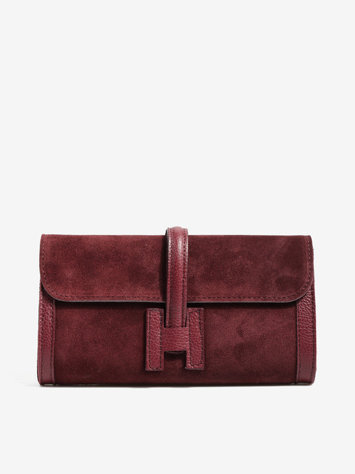 TOREBKA DAMSKA HEGO'S MILANO 4127 CROSTA BURGUNDY