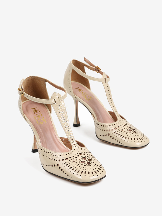 CZÓŁENKA HEGO'S MILANO F65953 VERNIZ OFFWHITE