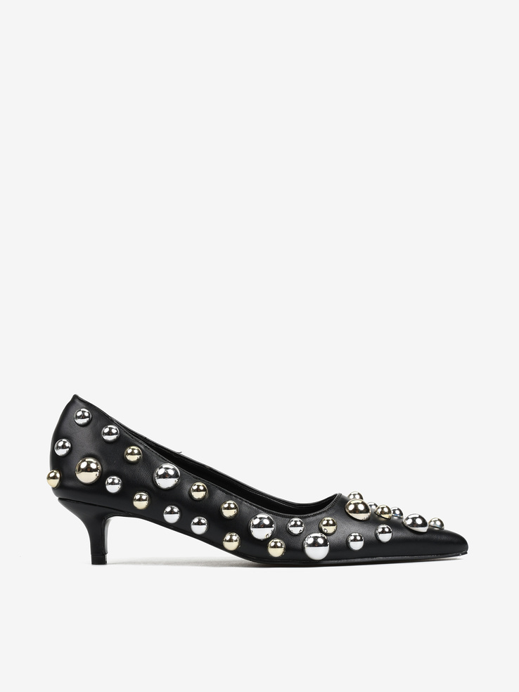 SZPILKI HEGO'S MILANO 32458-735 PATENT BLACK