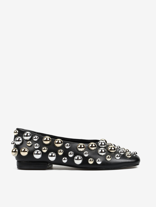 BALERINY HEGO'S MILANO ELIZA-274 PATENT BLACK