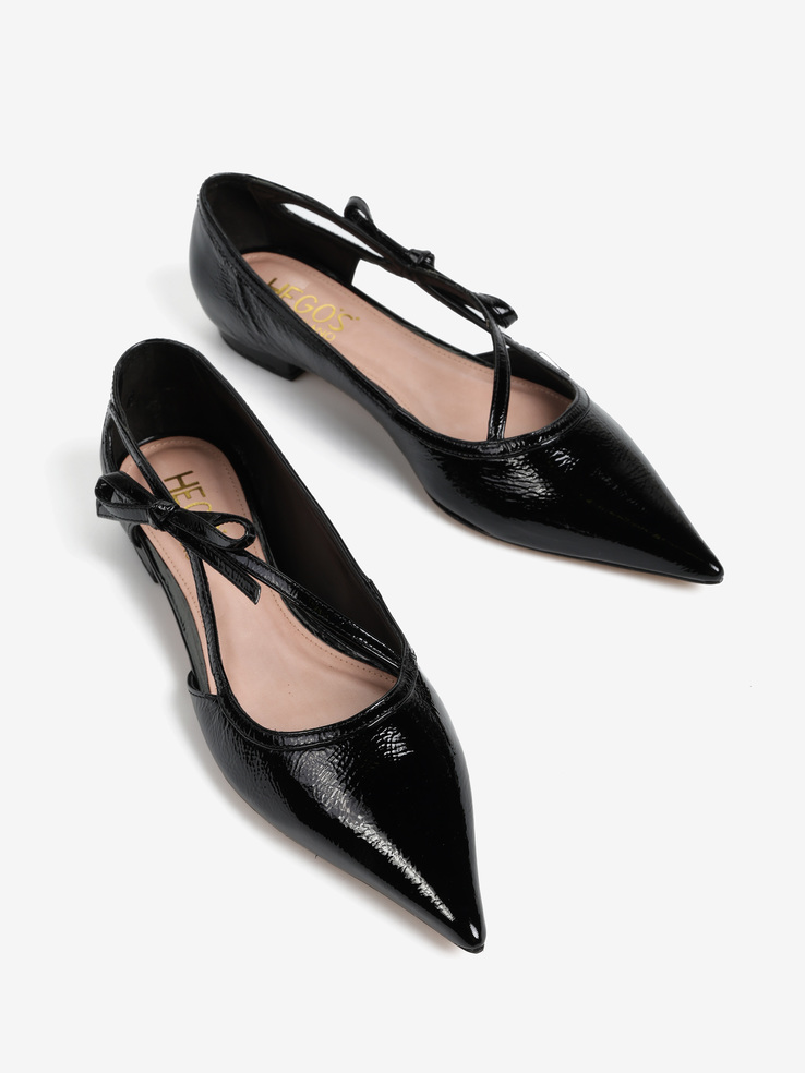 BALERINY HEGO'S MILANO F65867 VERNIZ PRETO