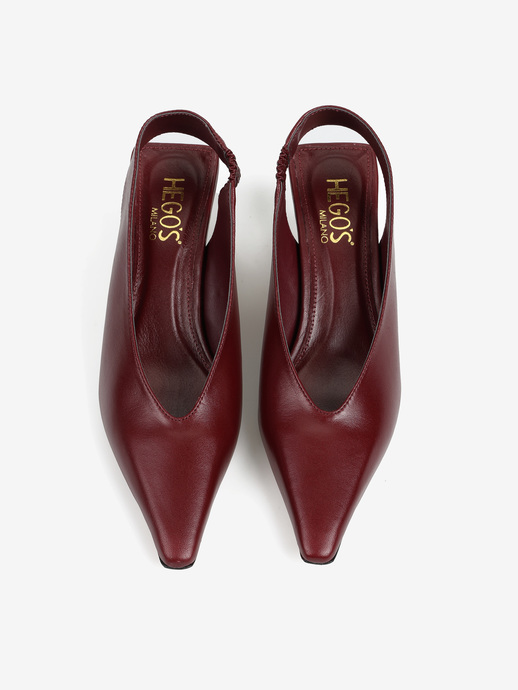 SZPILKI HEGO'S MILANO F65947 VENETO VELVET ROUGE