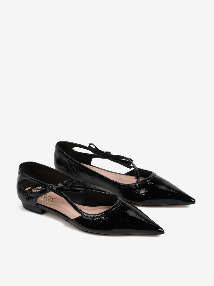 BALERINY HEGO'S MILANO F65867 VERNIZ PRETO