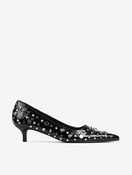 SZPILKI HEGO'S MILANO 32458-70 PATENT BLACK