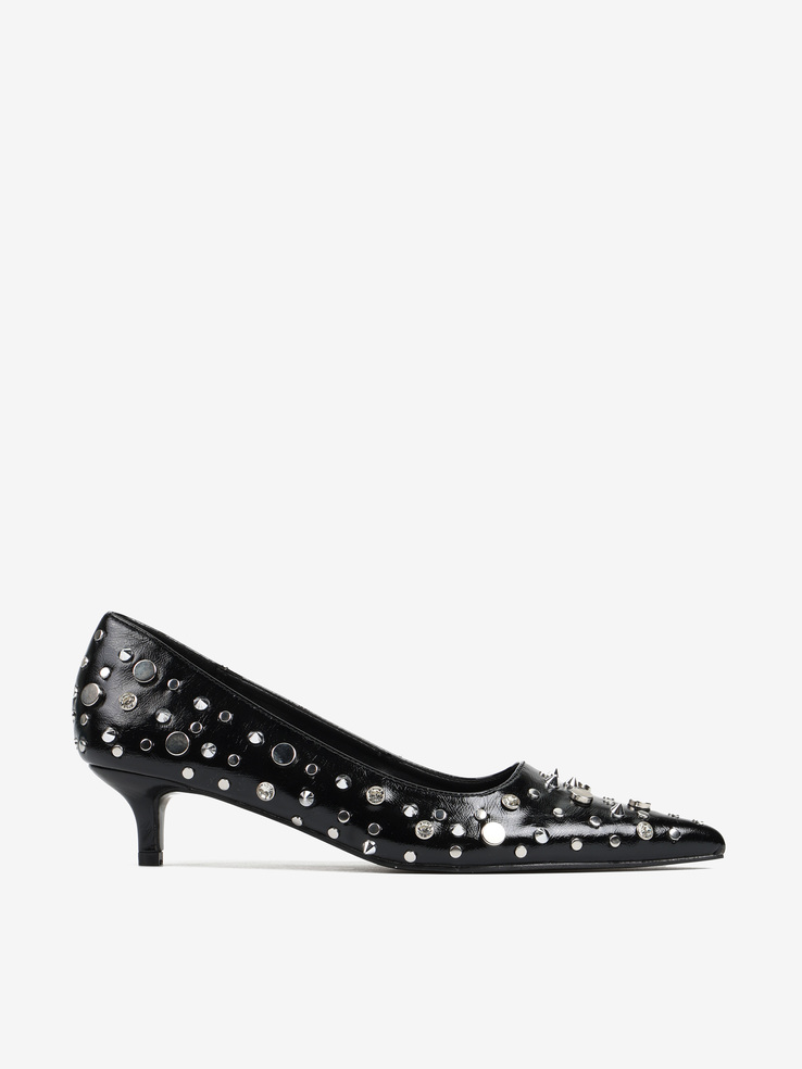 SZPILKI HEGO'S MILANO 32458-70 PATENT BLACK