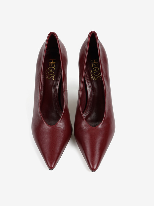 SZPILKI HEGO'S MILANO F65956 VENETO VELVET ROUGE