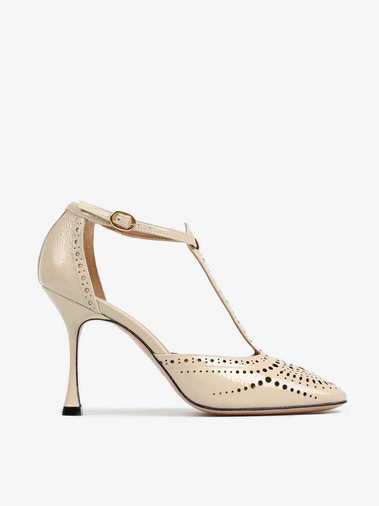 CZÓŁENKA HEGO'S MILANO F65953 VERNIZ OFFWHITE