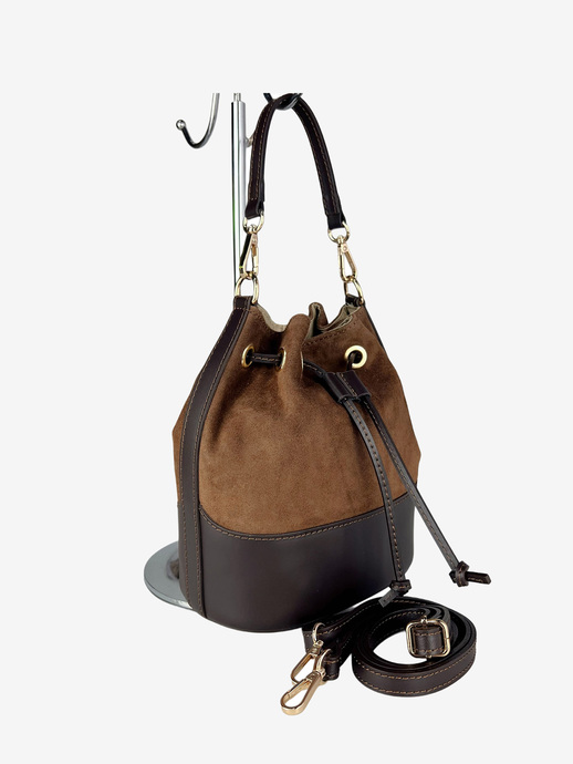 TOREBKA DAMSKA HEGO'S MILANO 9129 CROSTA MARRONE