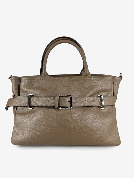 TOREBKA DAMSKA HEGO'S MILANO 050 MARTELLATO TAUPE