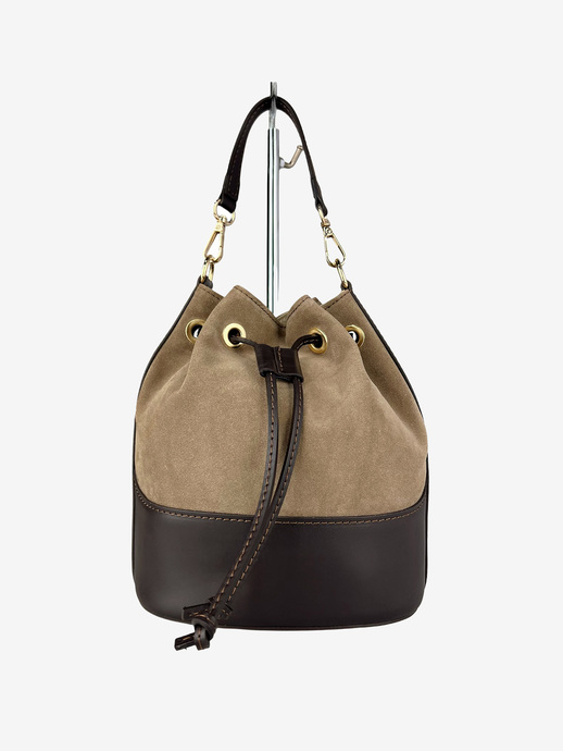 TOREBKA DAMSKA HEGO'S MILANO 9129 CROSTA TAUPE