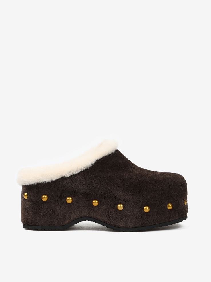 CHODAKI HEGO'S MILANO CAROLA-A2 SUEDE COFFEE