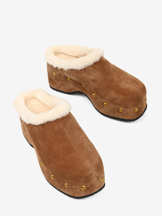 CHODAKI HEGO'S MILANO CAROLA-A3 SUEDE TOBACCO