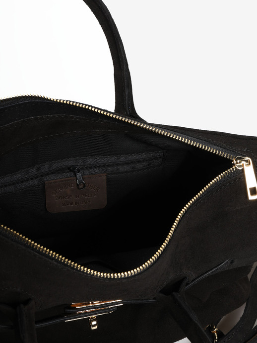 TOREBKA DAMSKA HEGO'S MILANO 1460GC CROSTA NERO