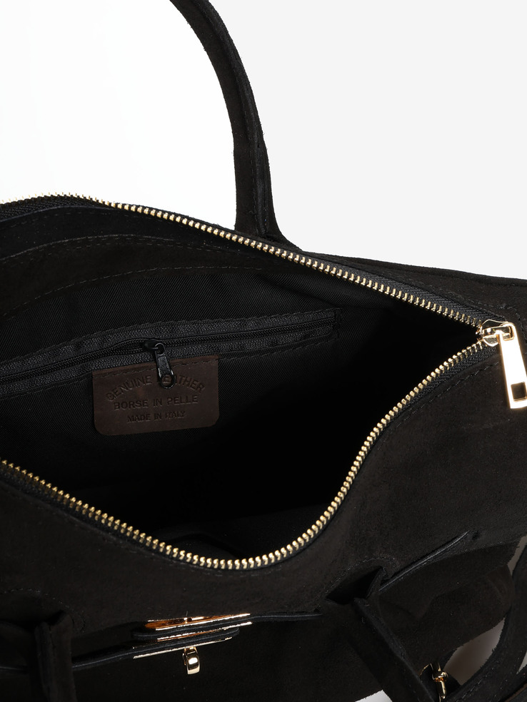 TOREBKA DAMSKA HEGO'S MILANO 1460GC CROSTA NERO