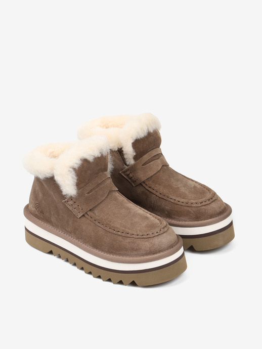 BOTKI HEGO'S MILANO STELLA-B3 COW TAUPE