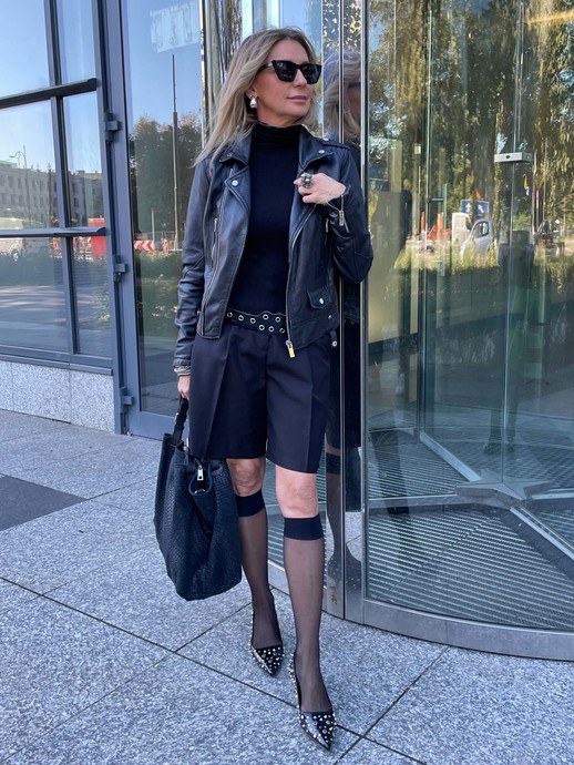 TOREBKA DAMSKA HEGO'S Milano 1309 INTRECIO NERO