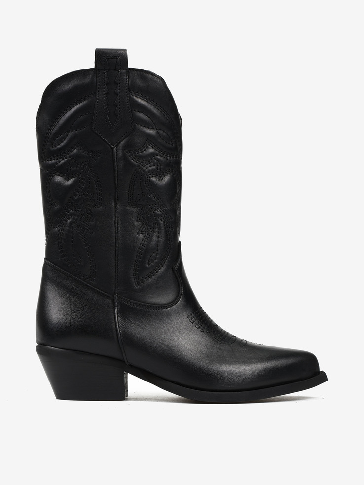 KOWBOJKI HEGO'S MILANO TEX4090 VITELLO NERO