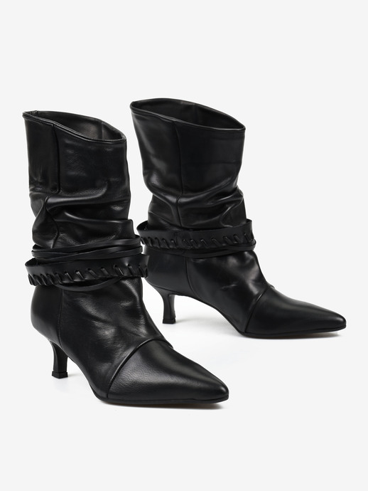 BOTKI HEGO'S MILANO 26B-CAV VITELLO NERO