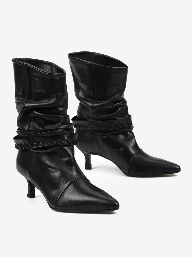 BOTKI HEGO'S MILANO 26B-CAV VITELLO NERO