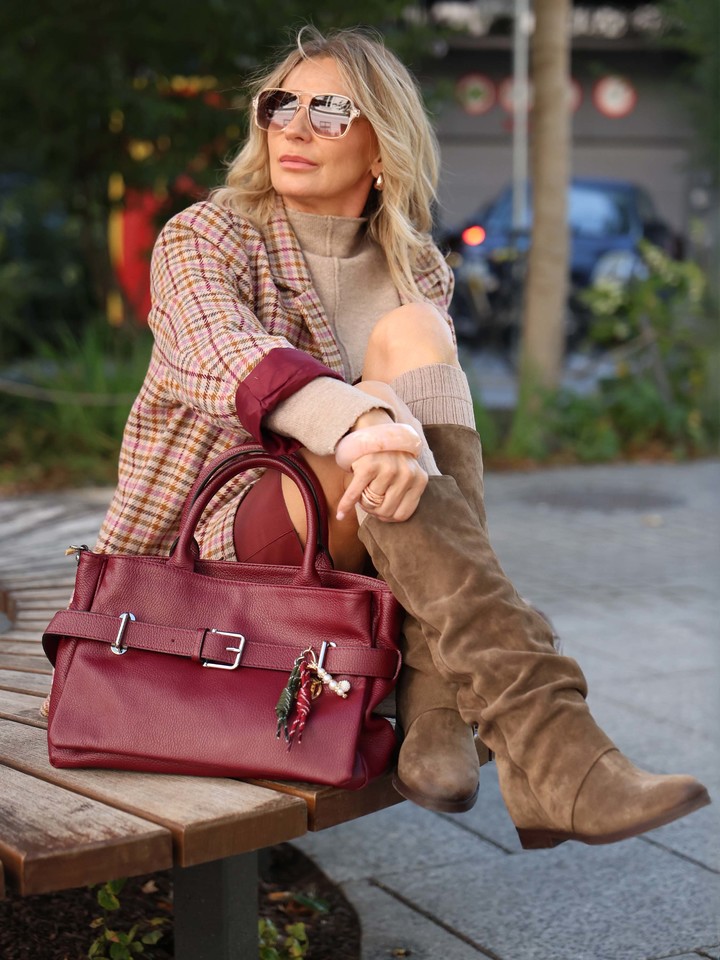 TOREBKA DAMSKA BIANCA HEGO'S MILANO