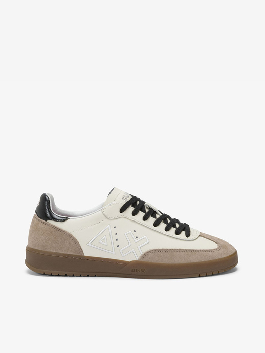 SNEAKERSY SUN68 Z45242 CALIFORNIA SUN L BIANCO PANNA