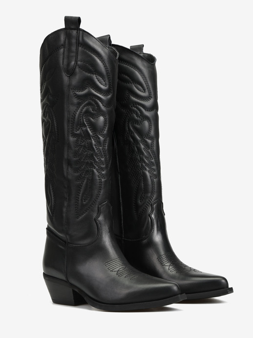 KOWBOJKI HEGO'S MILANO TEX926RN VITELLO NERO