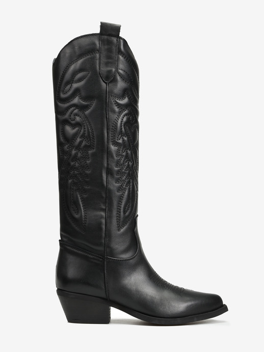 KOWBOJKI HEGO'S MILANO TEX926RN VITELLO NERO