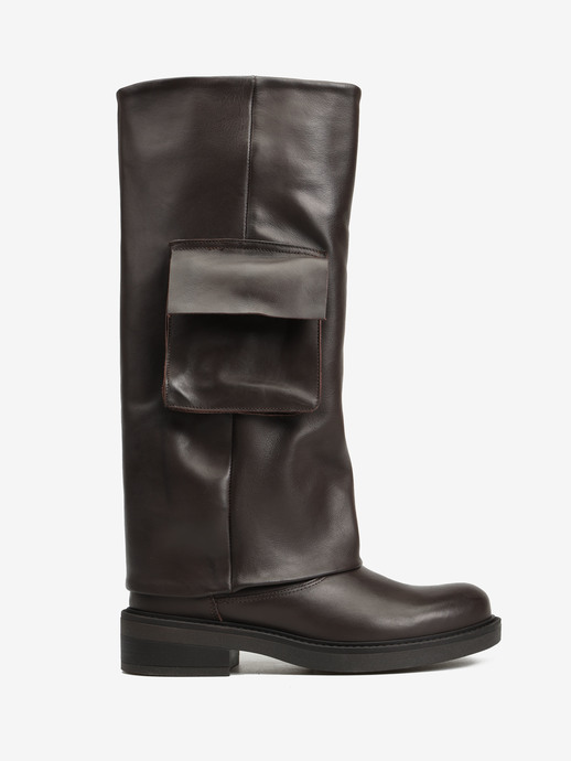 KOZAKI HEGO'S MILANO FARAH523 VITELLO CHOCOLATE
