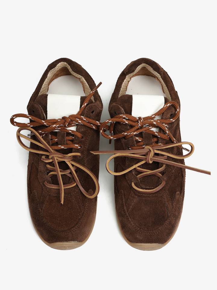 BRĄZOWE SNEAKERSY HEGO'S MILANO