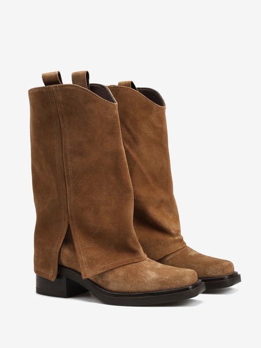 BOTKI HEGO'S MILANO KIM5107 SUEDE SIGARO