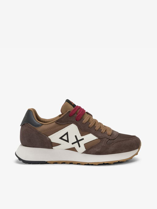 SNEAKERSY SUN68 Z45114 JAKI BICOLOR MARRONE