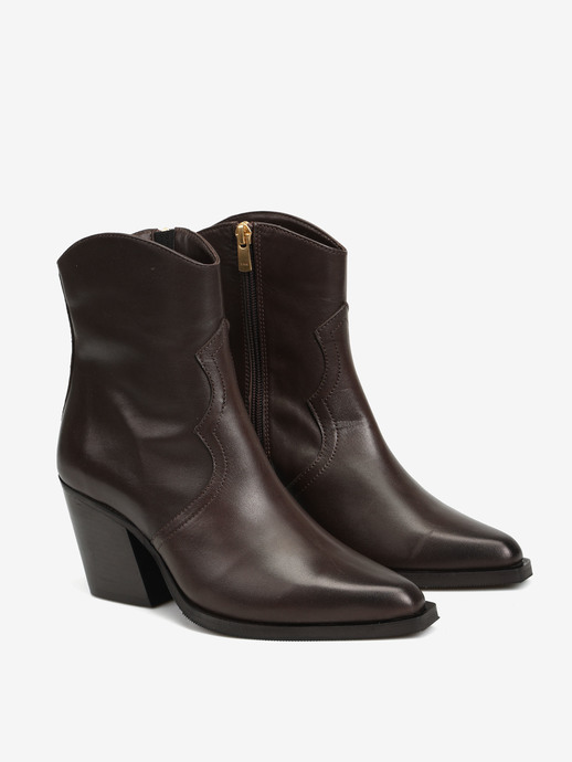 KOWBOJKI HEGO'S MILANO HW2937 VITELLO BROWN