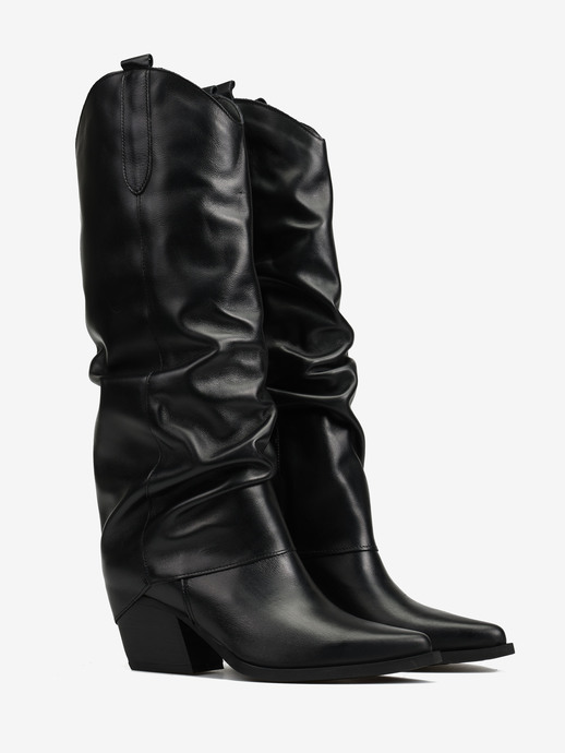 KOWBOJKI HEGO'S MILANO TEX916 VITELLO NERO