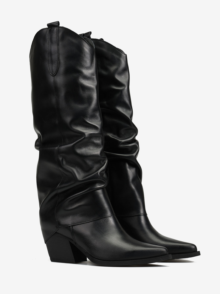 KOWBOJKI HEGO'S MILANO TEX916 VITELLO NERO