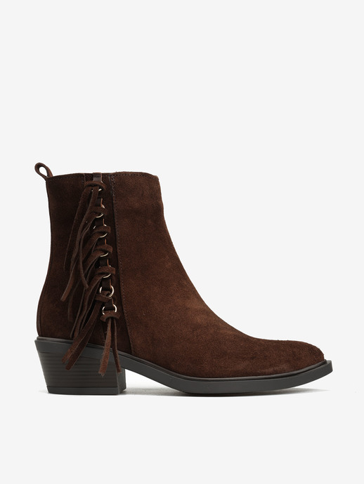 KOWBOJKI HEGO'S MILANO 2581 SUEDE BROWN