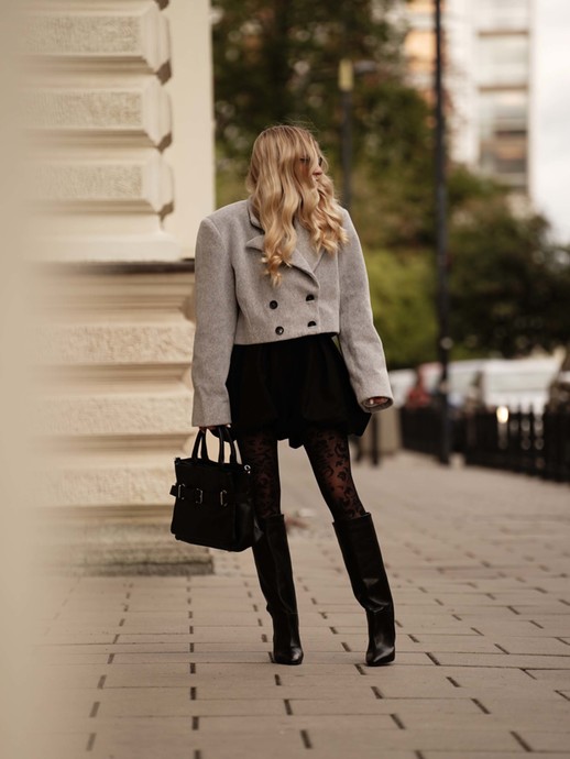 TOREBKA DAMSKA HEGO'S MILANO 050 MARTELLATO NERO