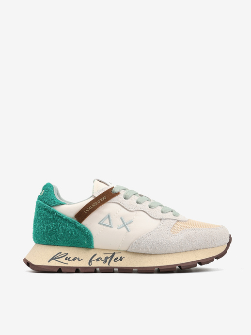 SNEAKERSY SUN68 Z45207 ALLY VINTAGE BIANCO PANNA