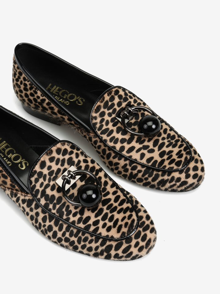 MOKASYNY W ZWIERZĘCE WZORY HEGO'S MILANO