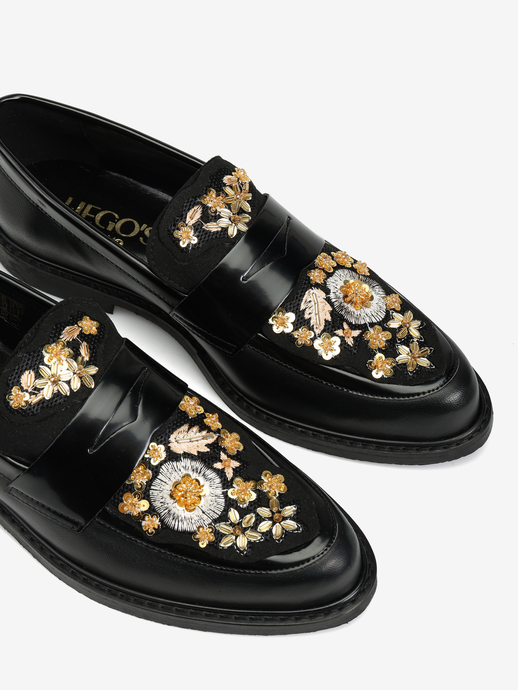 MOKASYNY HEGO'S MILANO 2000 NAPPA NERO