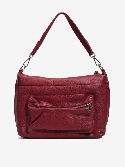 TOREBKA DAMSKA HEGO'S MILANO 31129 MARTELLATO BURGUNDY